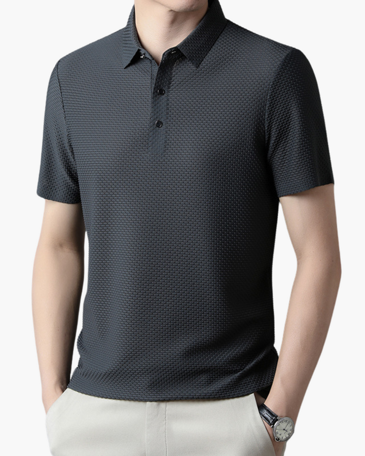 Ceuta | Stain-Resistant Silk Polo