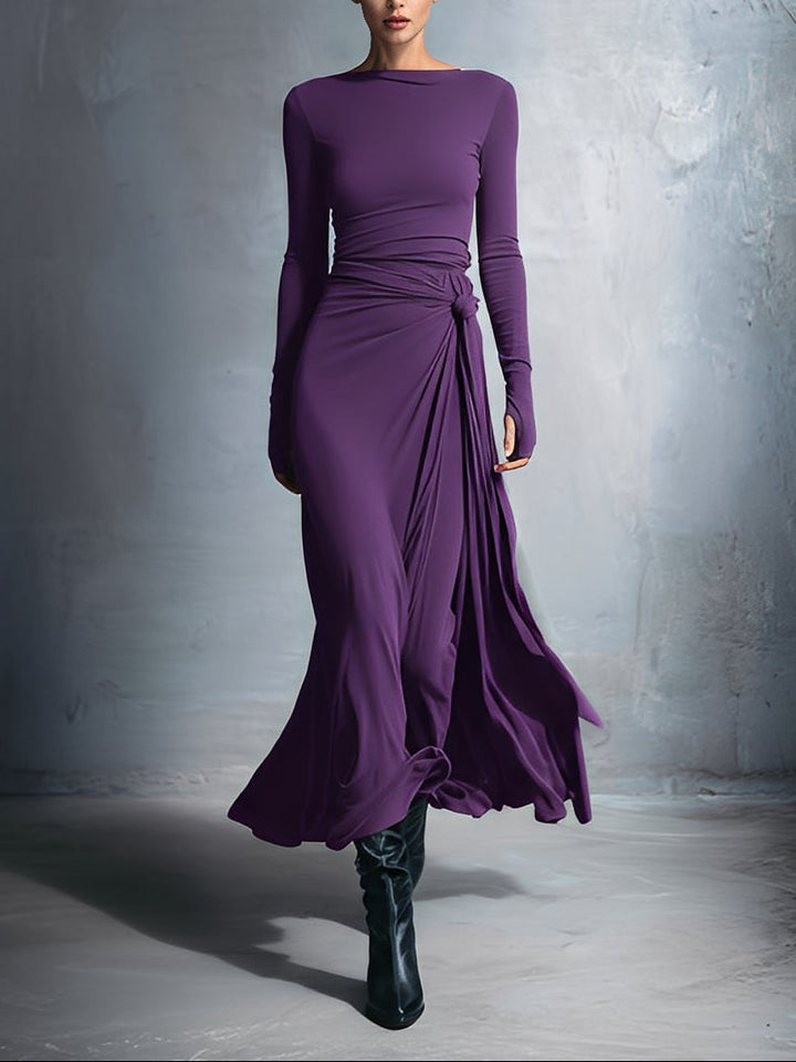 Vittoria - Maxi Dress with Side Knot