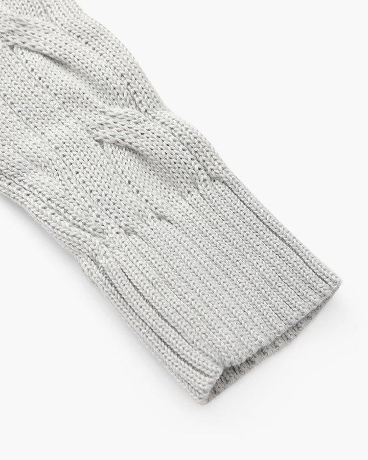 Fuerteventura | Cable Knit Sweater with Zip