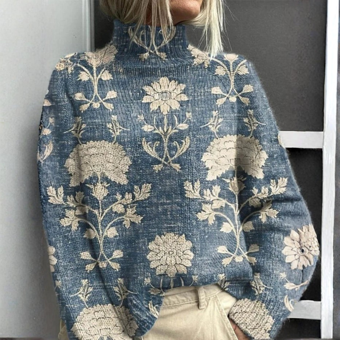 Ashley | Warm and Elegant High Neck Sweater