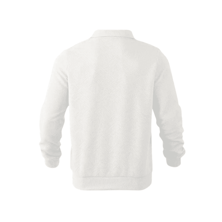 Fuego | Zip-up Sweater with Printed Design