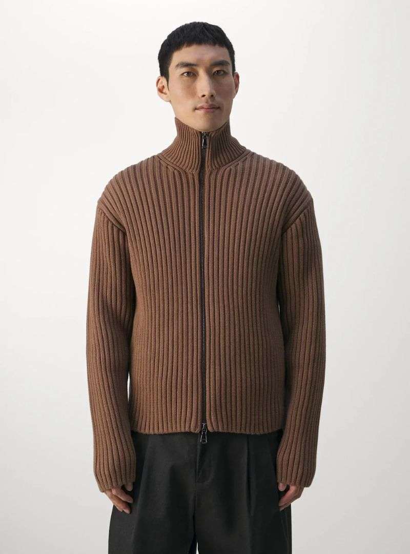 Burgos | Cardigan with Lining and Zip Closure