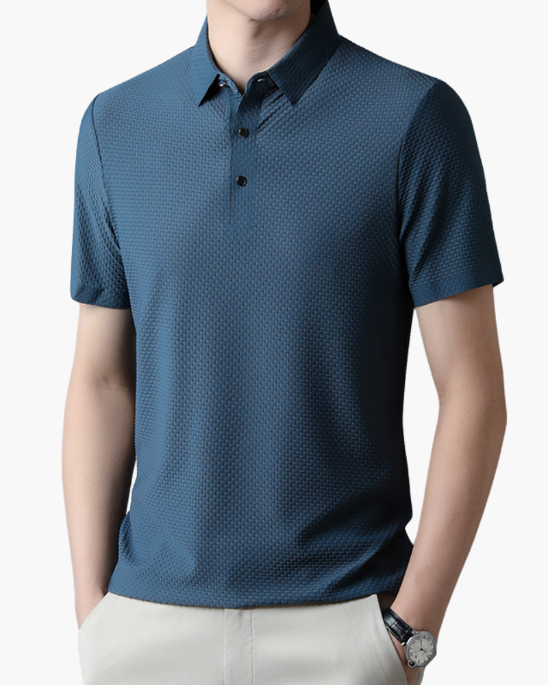 Ceuta | Stain-Resistant Silk Polo