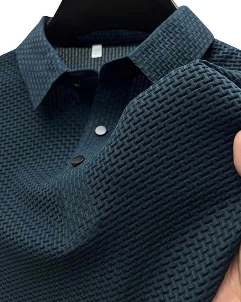 Ceuta | Stain-Resistant Silk Polo