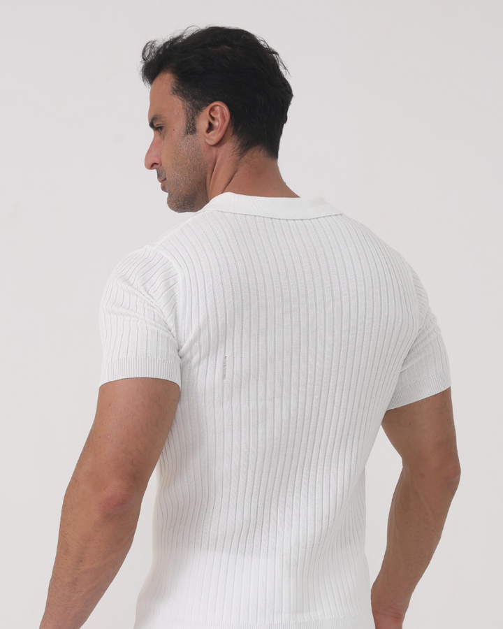 Jaén | Textured Cotton Polo