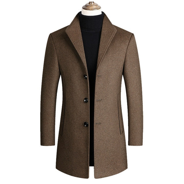 Aurelio™ | Elegant Long Winter Coat