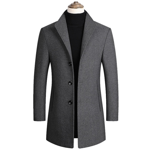 Aurelio™ | Elegant Long Winter Coat