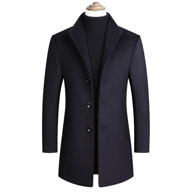 Aurelio™ | Elegant Long Winter Coat