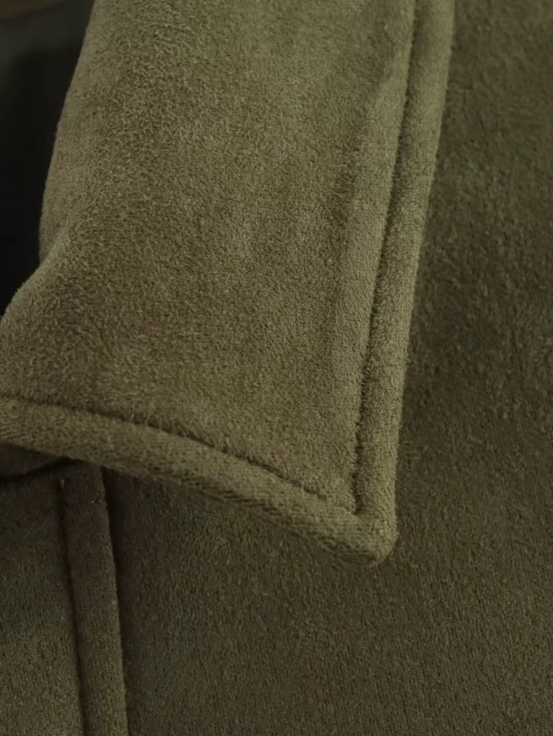 Calvera | Premium Suede Effect Bomber