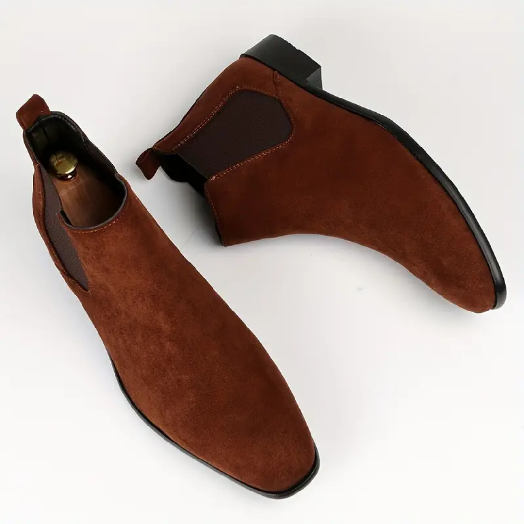 Herman | Elegant Suede Chelsea Boots