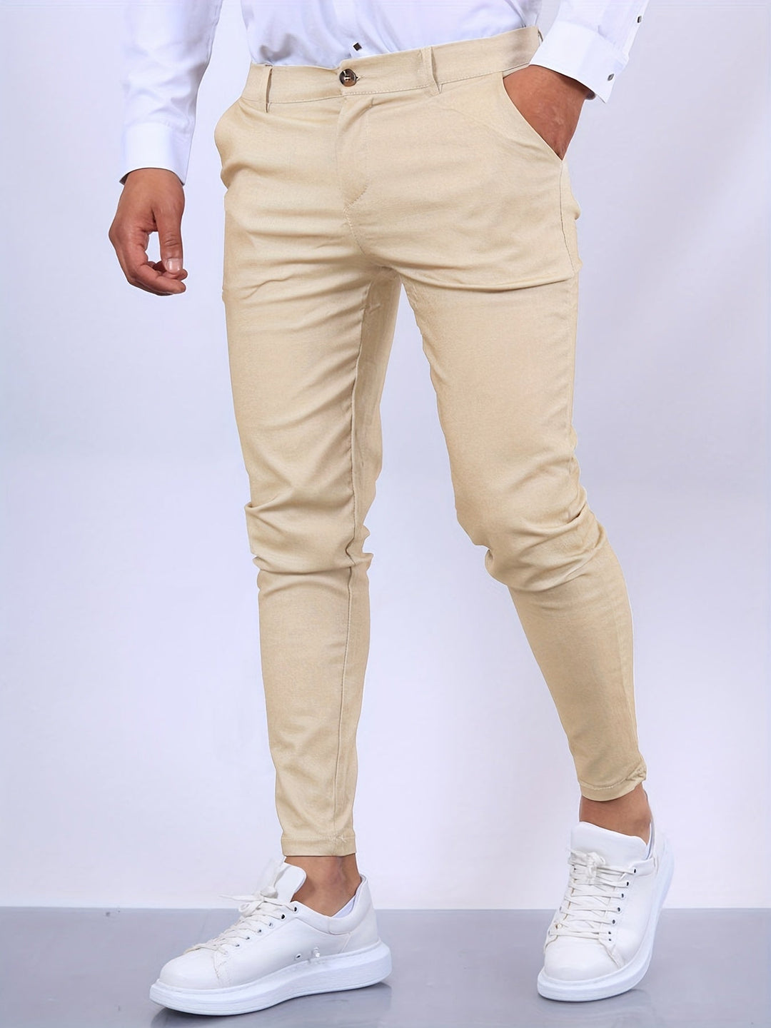 Almond | Elegant Chinos