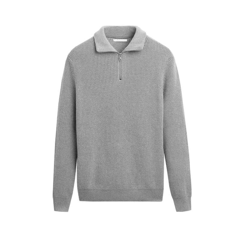 Pamplona | Half-Zip Sweatshirt with Elegant Knit Design