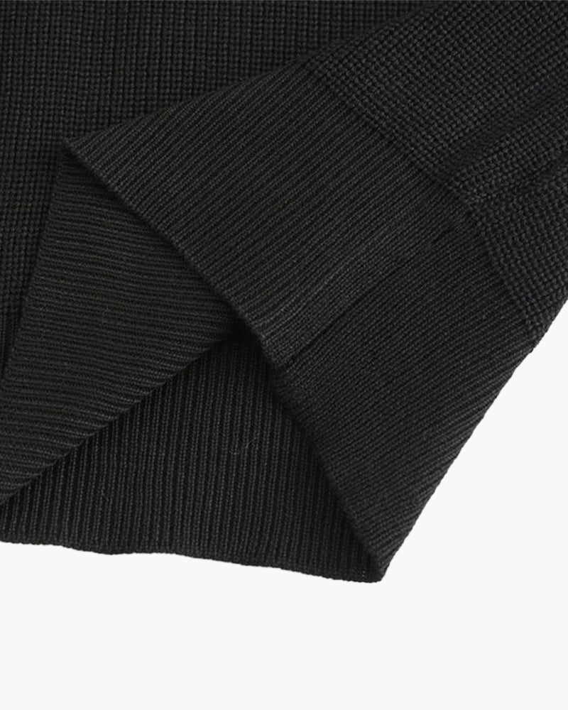 Oviedo | Knitted Polo Sweater with Zip Closure