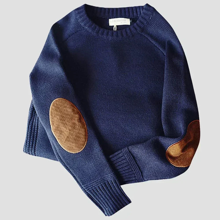 Brannor™ | Knitted Sweater with Elbow Patches