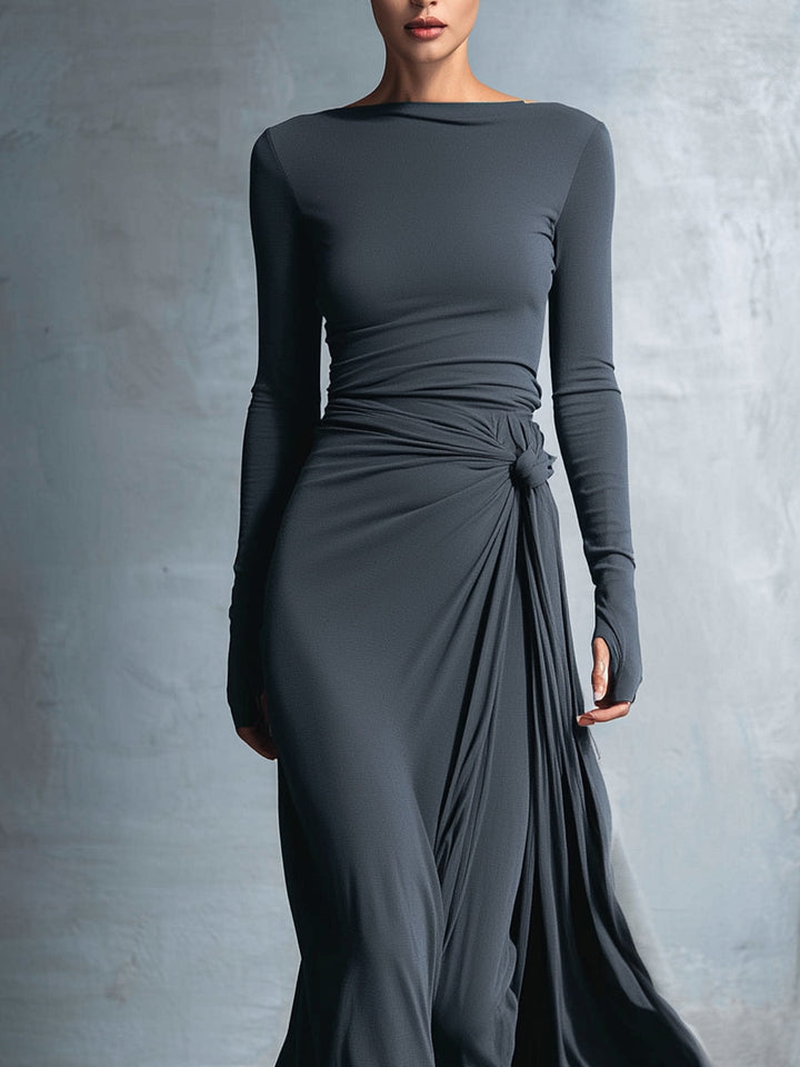 Vittoria - Maxi Dress with Side Knot
