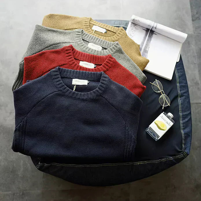 Brannor™ | Knitted Sweater with Elbow Patches