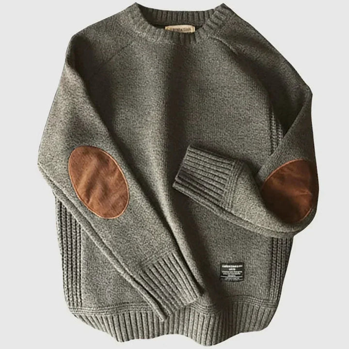 Brannor™ | Knitted Sweater with Elbow Patches