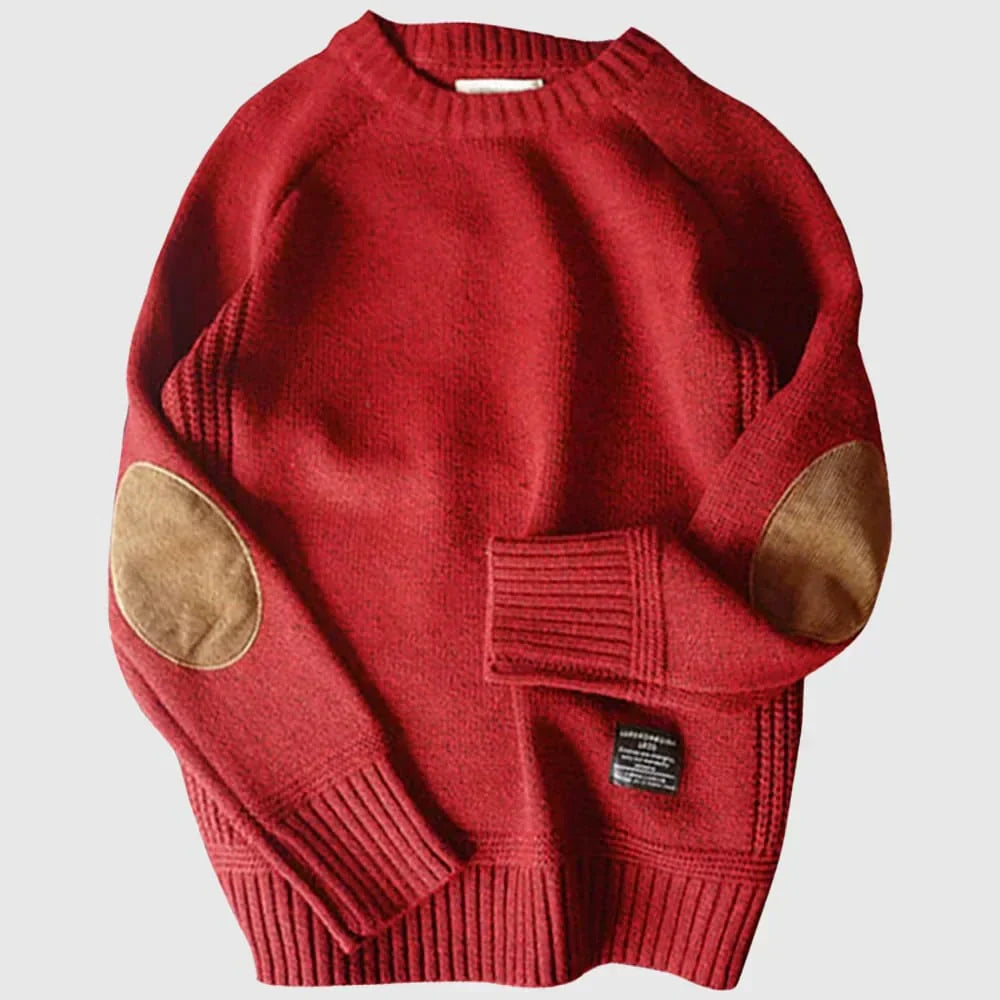 Brannor™ | Knitted Sweater with Elbow Patches