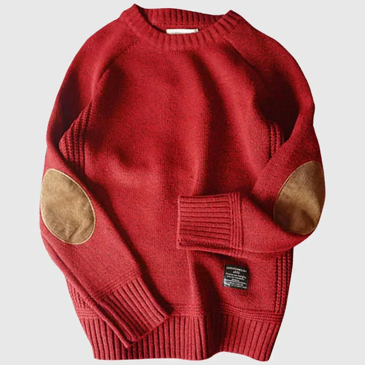 Brannor™ | Knitted Sweater with Elbow Patches