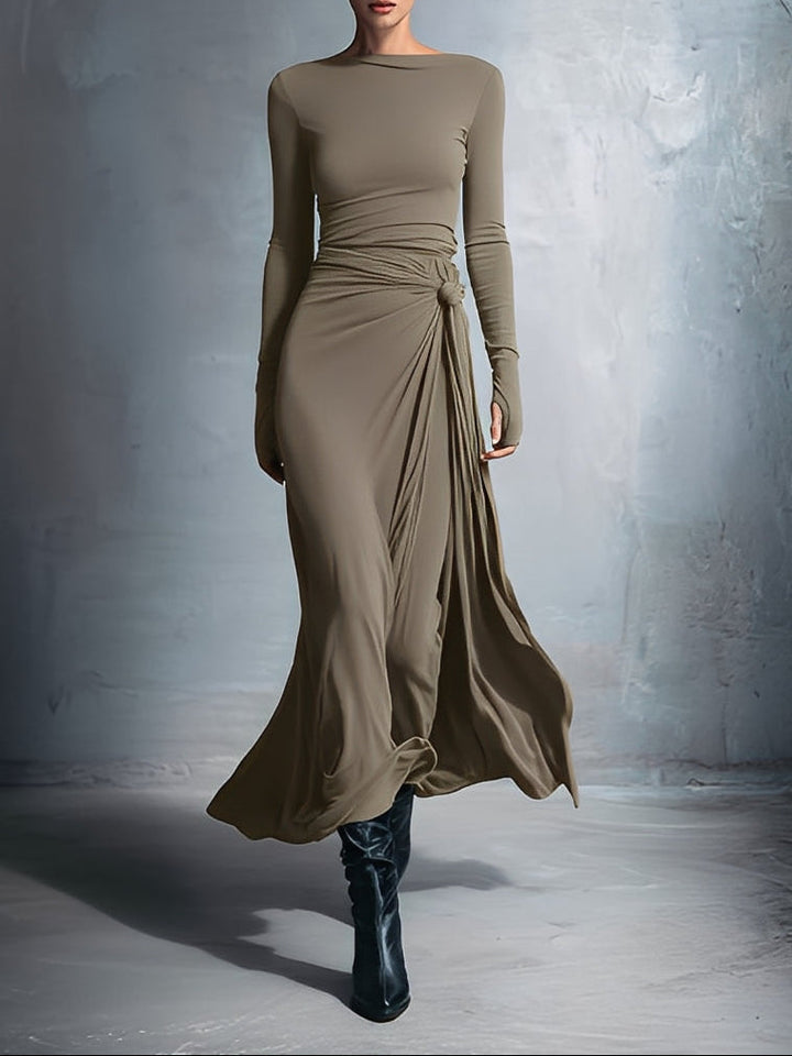 Vittoria - Maxi Dress with Side Knot